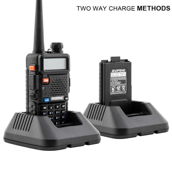 BAOFENG 1.5" LCD 136-174/200-260/400-520MHz Three Band Walkie Talkie