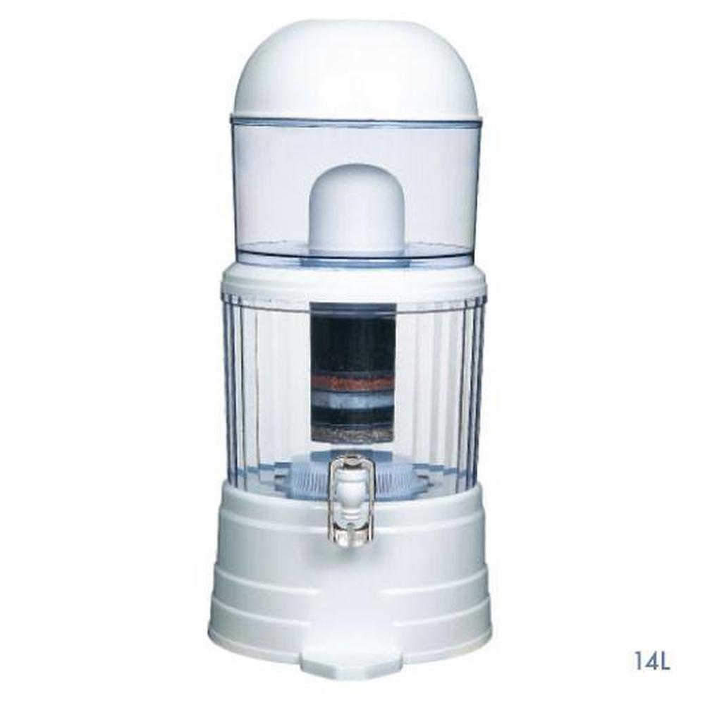 8 Stage Benchtop Water Filter - Ceramic Mineral Stone Carbon Purifiers