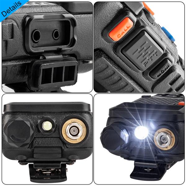 BAOFENG 1.5" LCD 136-174/200-260/400-520MHz Three Band Walkie Talkie